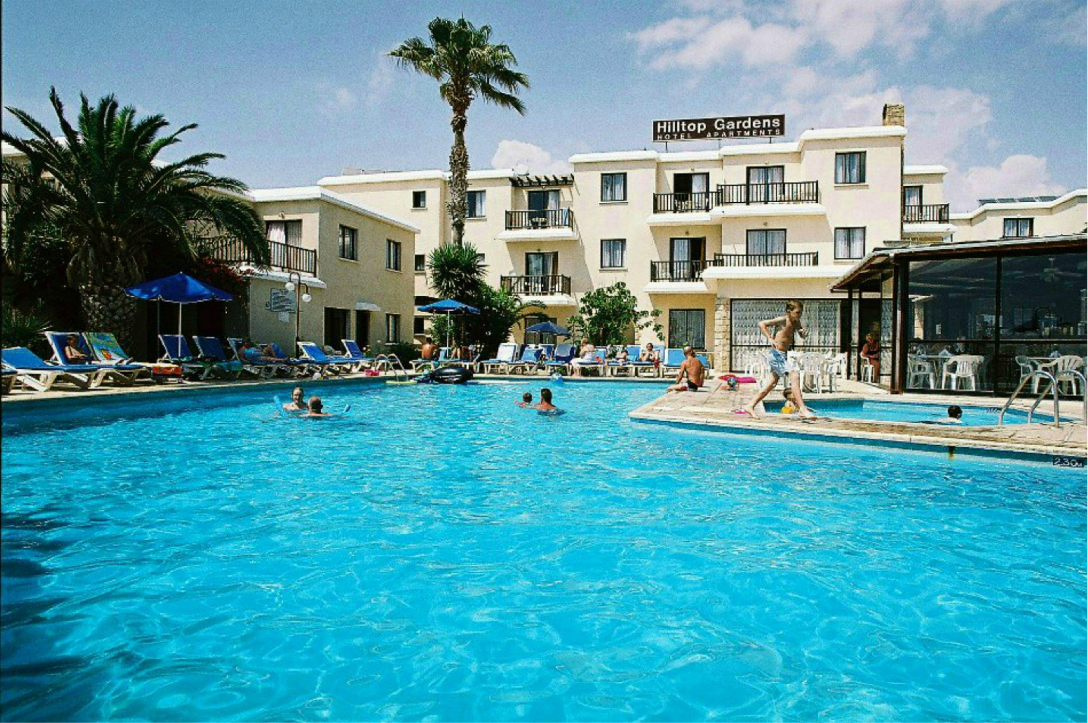 Hilltop Gardens Hotel Apartments Paphos Kültér fotó