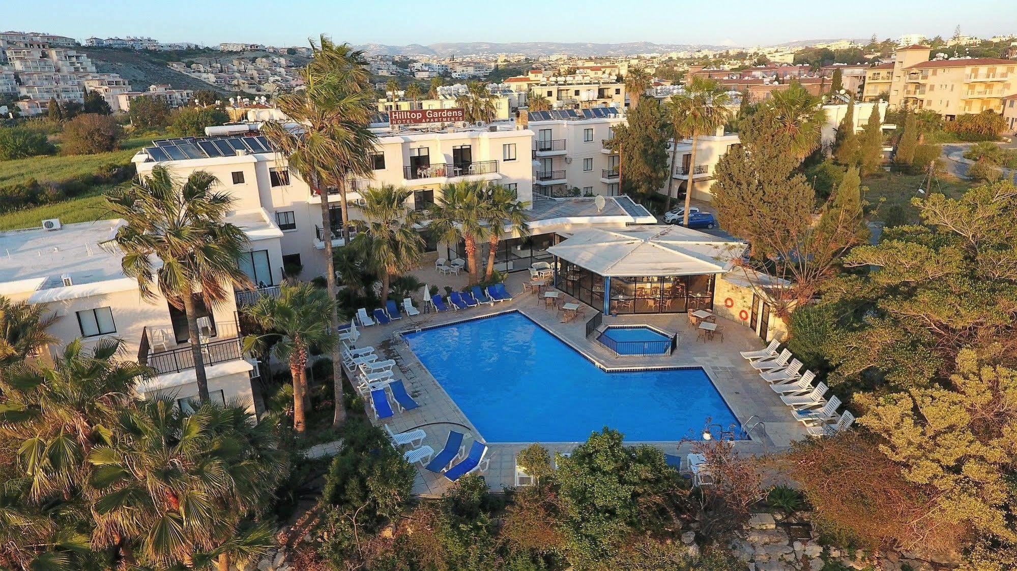 Hilltop Gardens Hotel Apartments Paphos Kültér fotó
