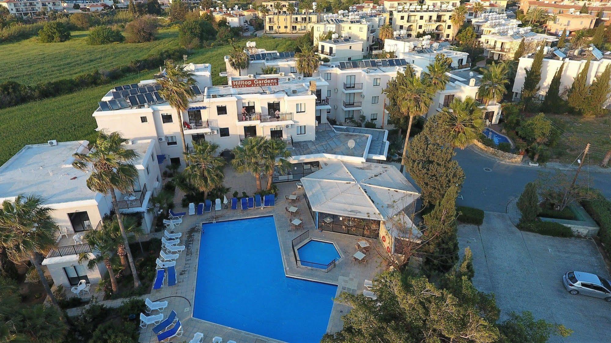 Hilltop Gardens Hotel Apartments Paphos Kültér fotó
